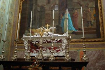 Scurolo - L'urna argentea di San Mamante (Ft. G.Baselli)