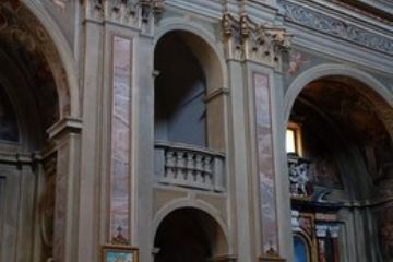 Chiesa di San Mamante - Matronei, balconi marmorei (Ft. G.Baselli)